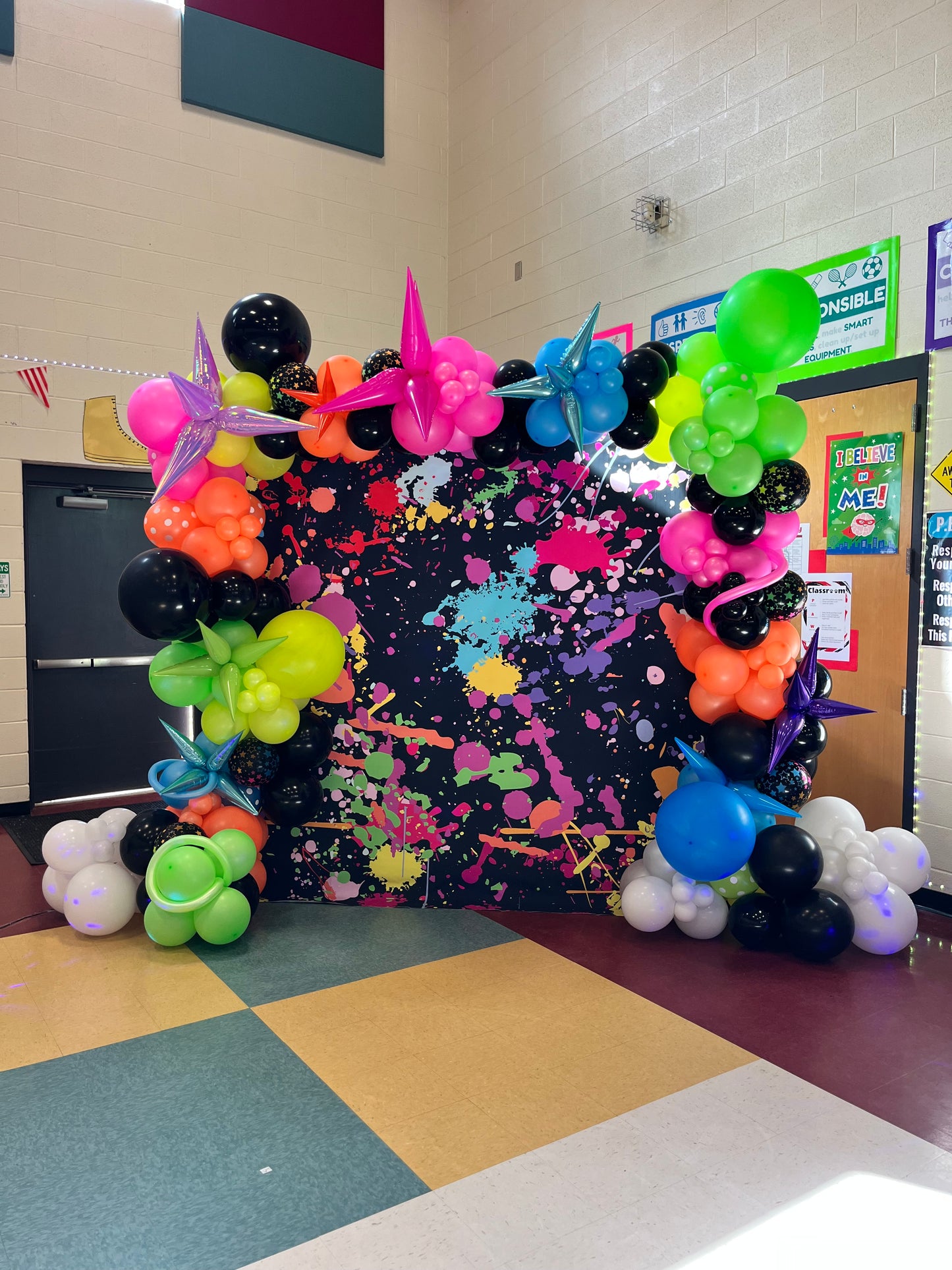 Deluxe Ballon Colors Garland