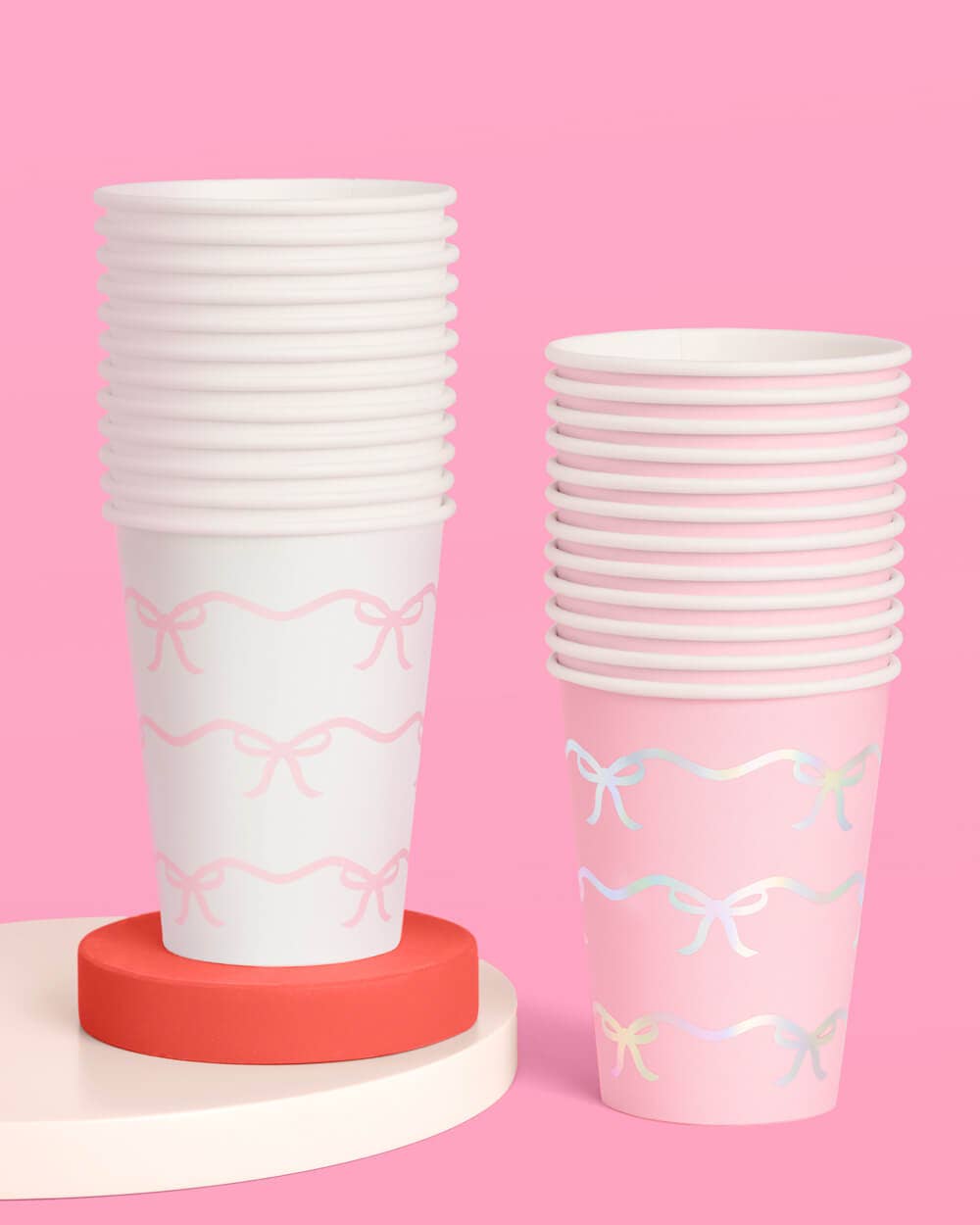 Tying the Knot Cups - 24 paper 12 oz cups