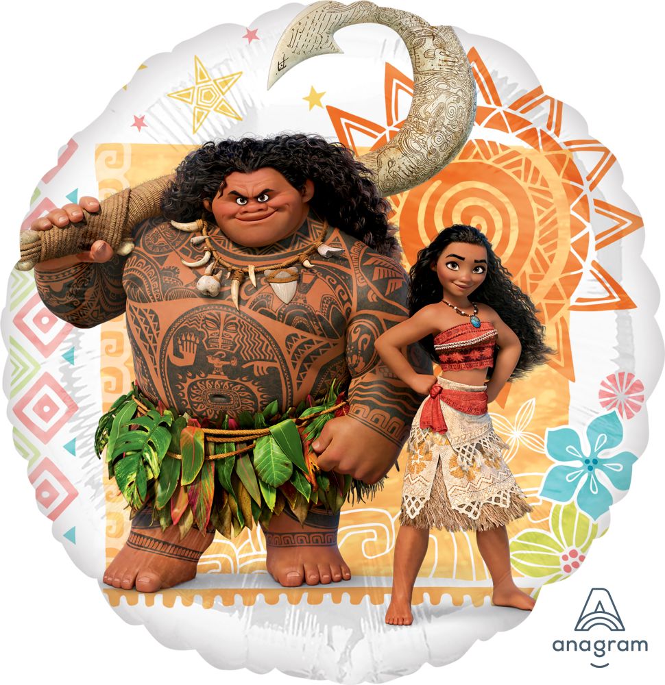 Princess Moana Once Upon a Time Standard Foil Balloon