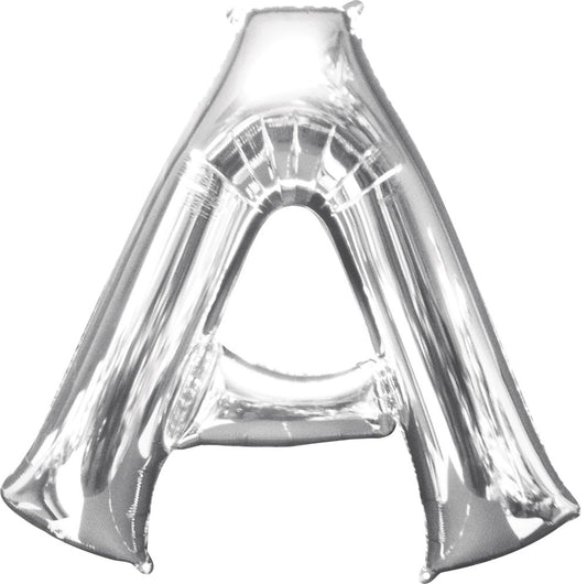 Silver Letter Foil Balloon