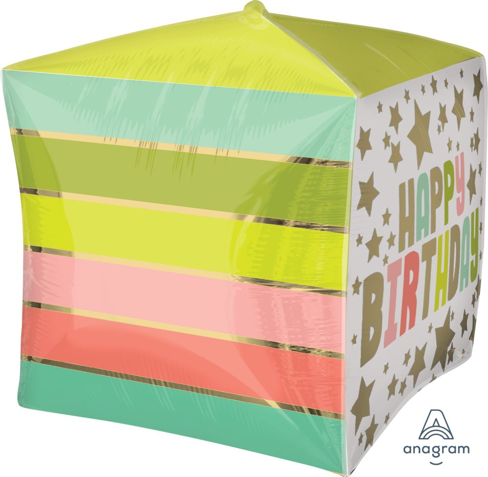 Happy Birthday, Cubez Balloon