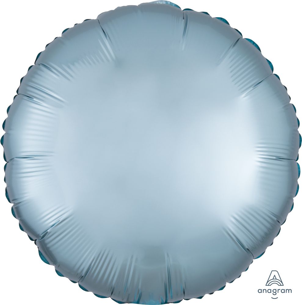 Pastel Blue Solid Color Standard Foil Balloon