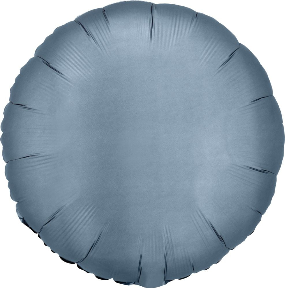 Steel Blue Solid Color Standard Foil Balloon