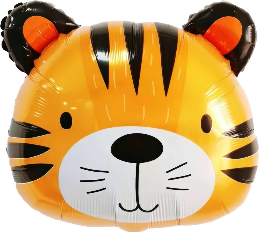 Tiger Head 2 Jumbo Foil Balloon