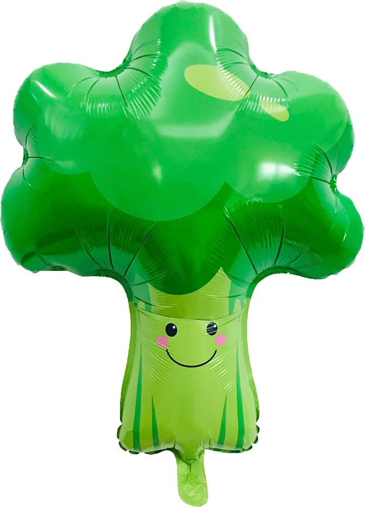 Broccoli Happy Produce SuperShape Foil Balloon (Helium)