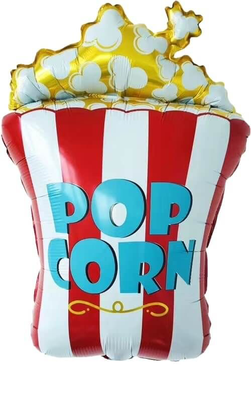 Popcorn Bucket Shaped Jumbo Foil Balloon