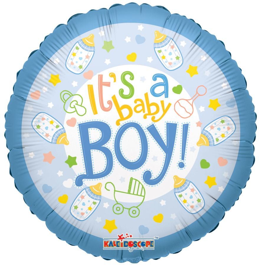 It’s A Baby Boy Standard Foil Balloon