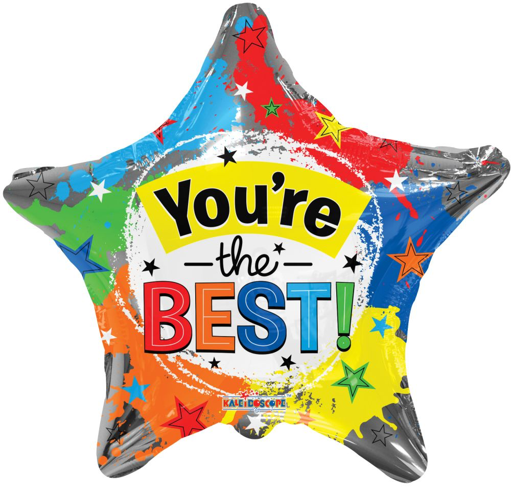 You’re The Best Star Shape Foil Balloon