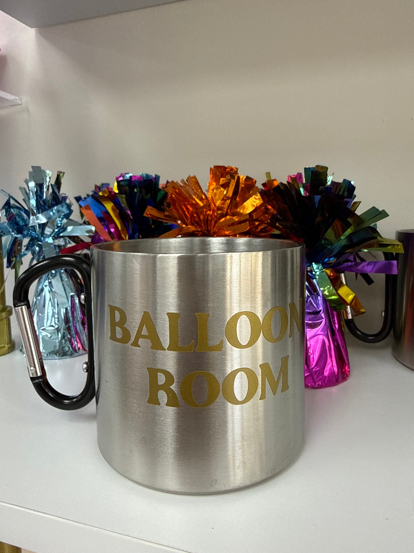 Balloon Room Stainless Steel Climbing Mug