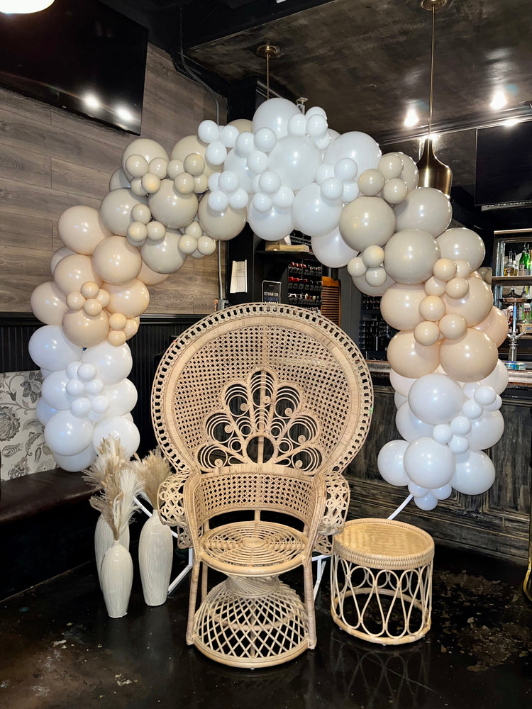 Balloon Garlands on Arches