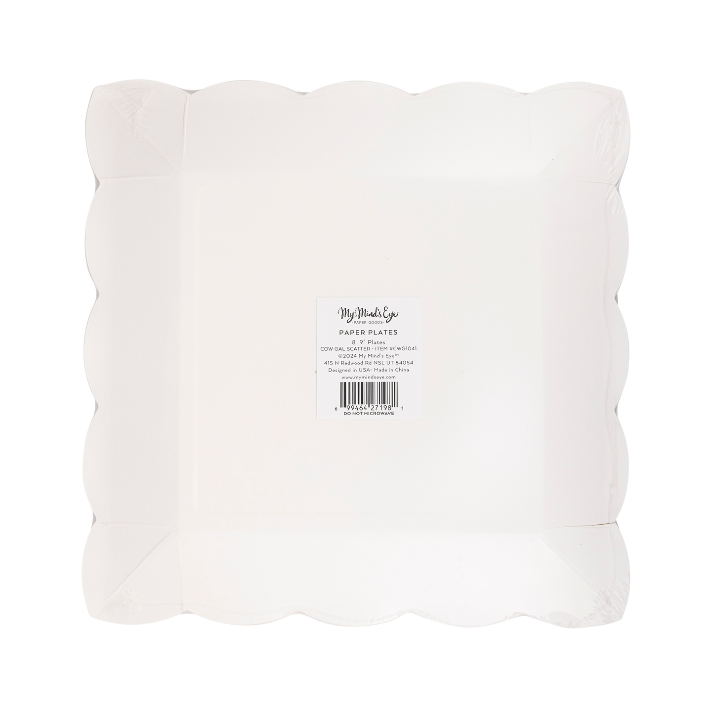 CWG1041 - Pattern Paper Plate