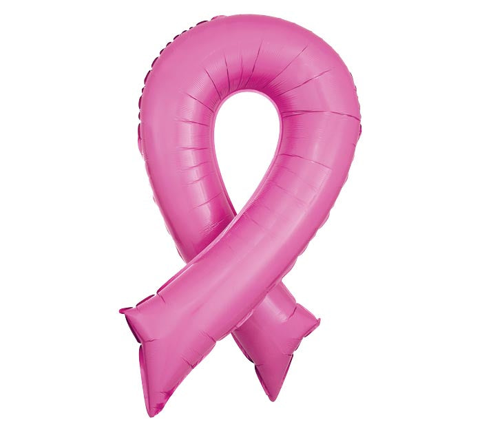 Pink Ribbon SuperShape Foil Balloon