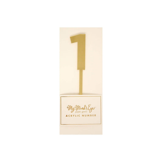 PGB421- Basic Gold Acrylic Number 1