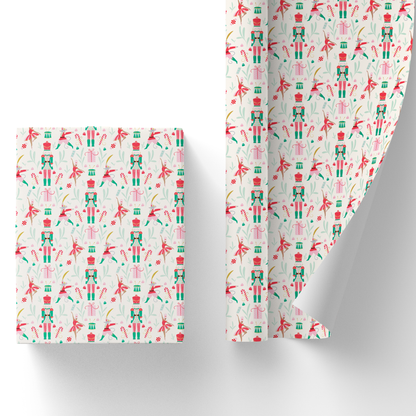 WHIMSICAL NUTCRACKER GIFT  WRAP