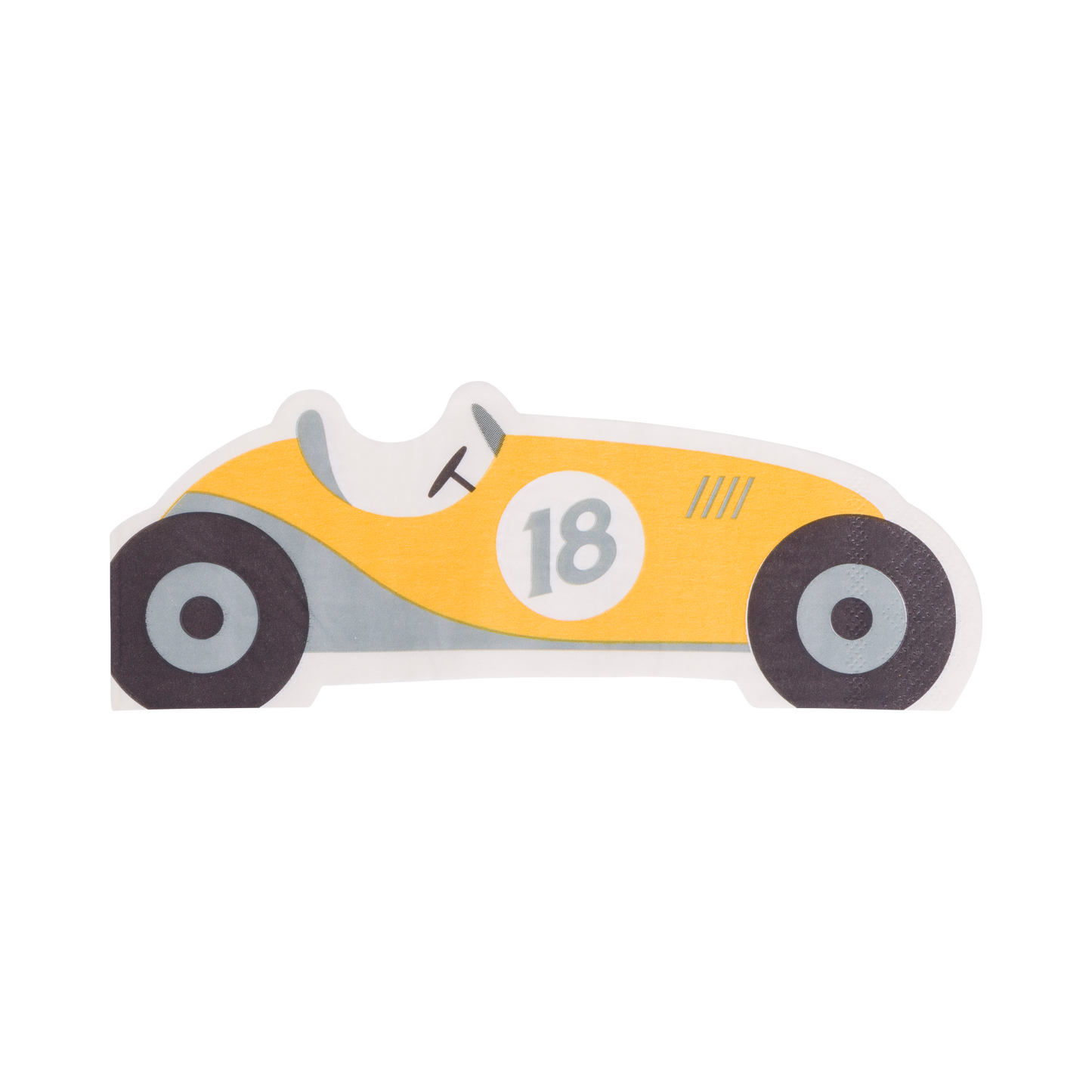 MIL1039 - Miles per Hour - Race Car Napkin Set
