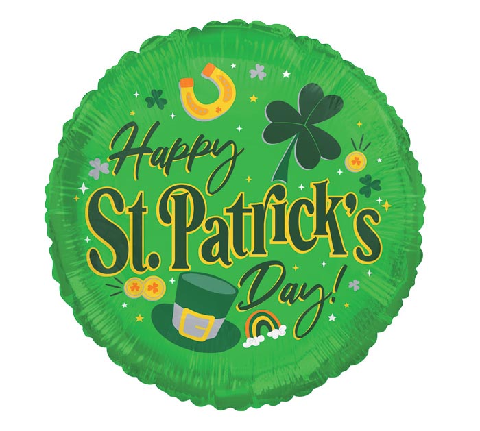 18” Happy St. Patrick’s Day Balloon