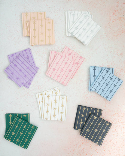LE LILAC SIGNATURE BOW SMALL NAPKINS
