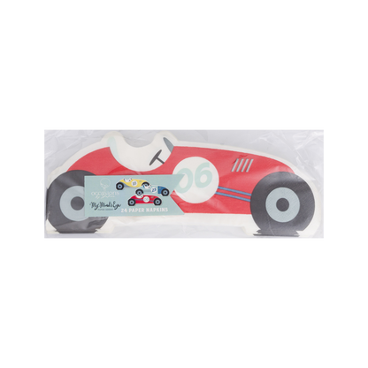 MIL1039 - Miles per Hour - Race Car Napkin Set