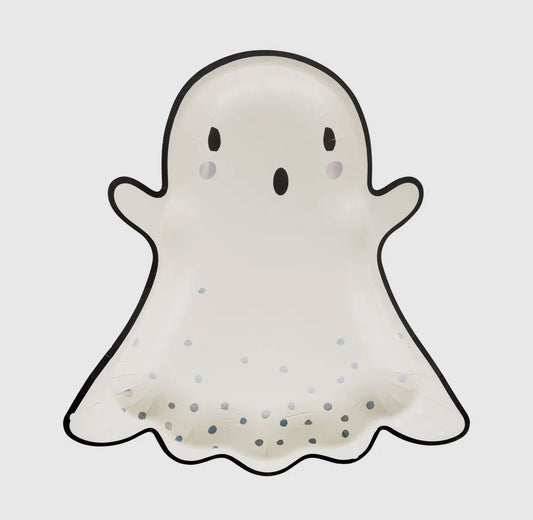 Occasions Boo Ghost Shaped Paper Plate