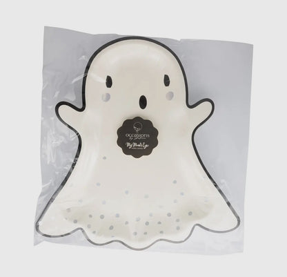 Occasions Boo Ghost Shaped Paper Plate