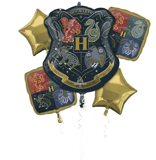 Harry Potter Hogwarts Balloon Bouquet (Helium)