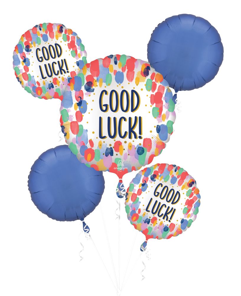 Good Luck Balloon Bouquet (Helium)