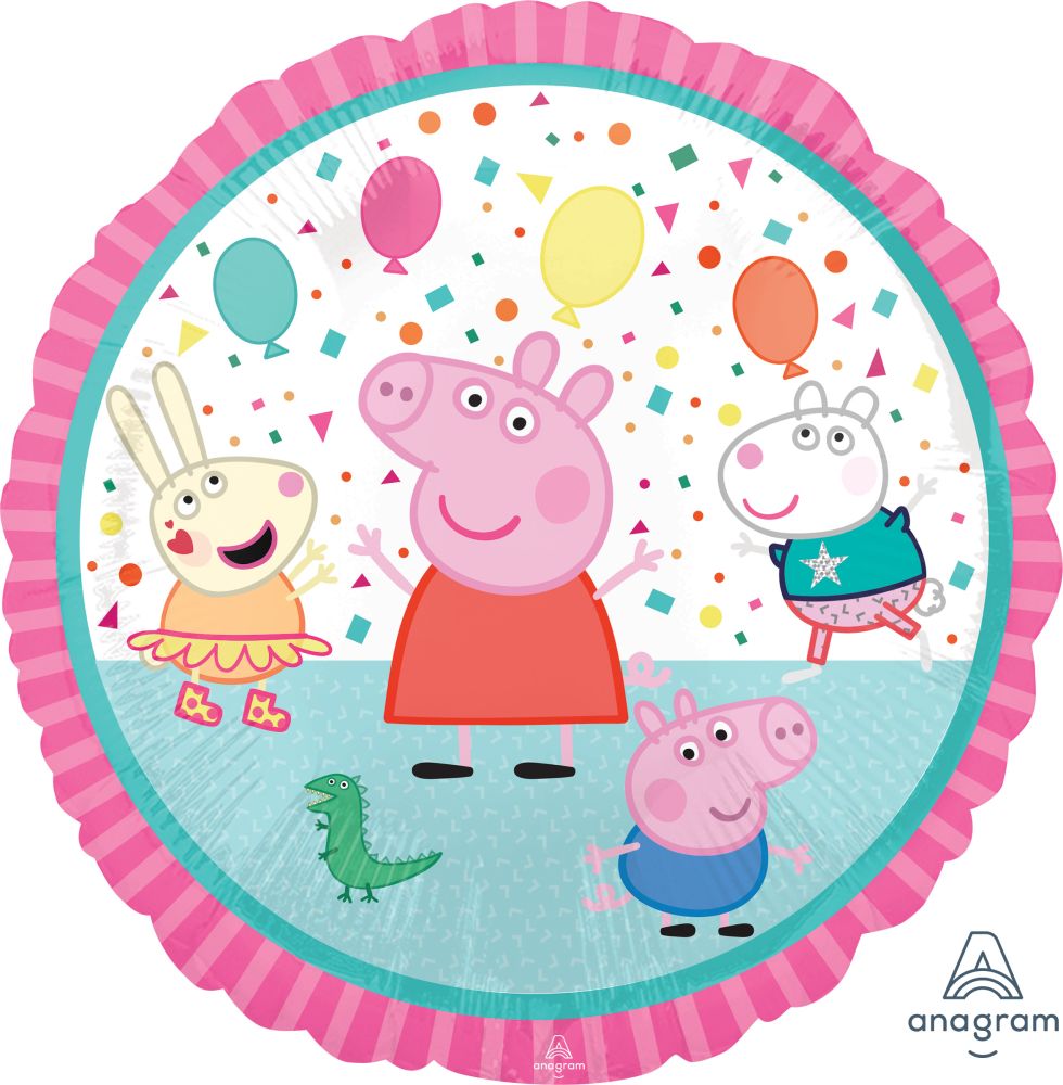 Peppa Pig & Friends Standard Foil Balloon