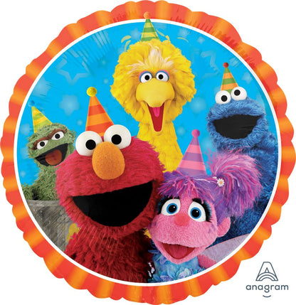 Sesame Street Standard Foil Balloon