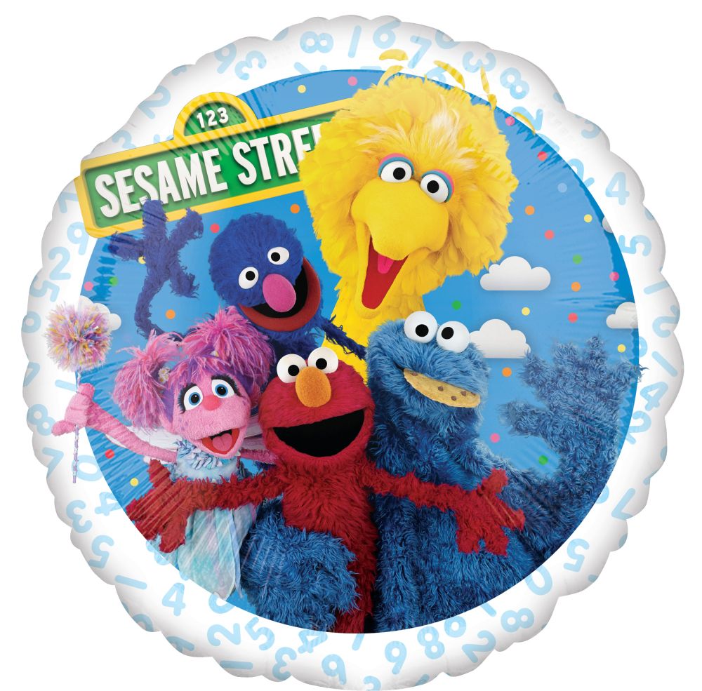 Sesame Street Standard Foil Balloon
