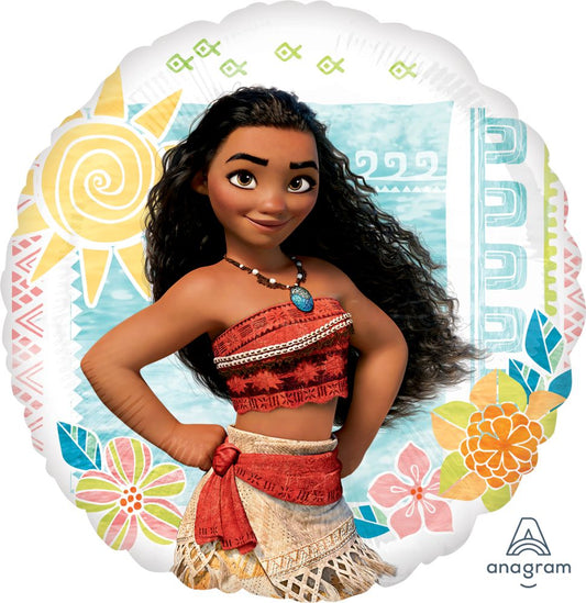 Princess Moana Once Upon a Time Standard Foil Balloon