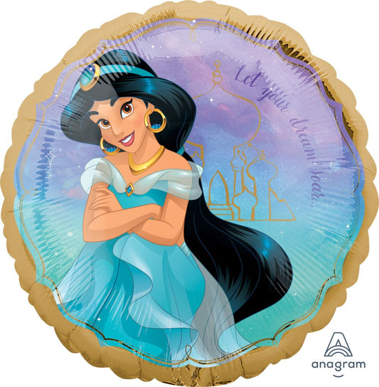 Princess Jasmine Once Upon A Time  Standard Foil Balloon