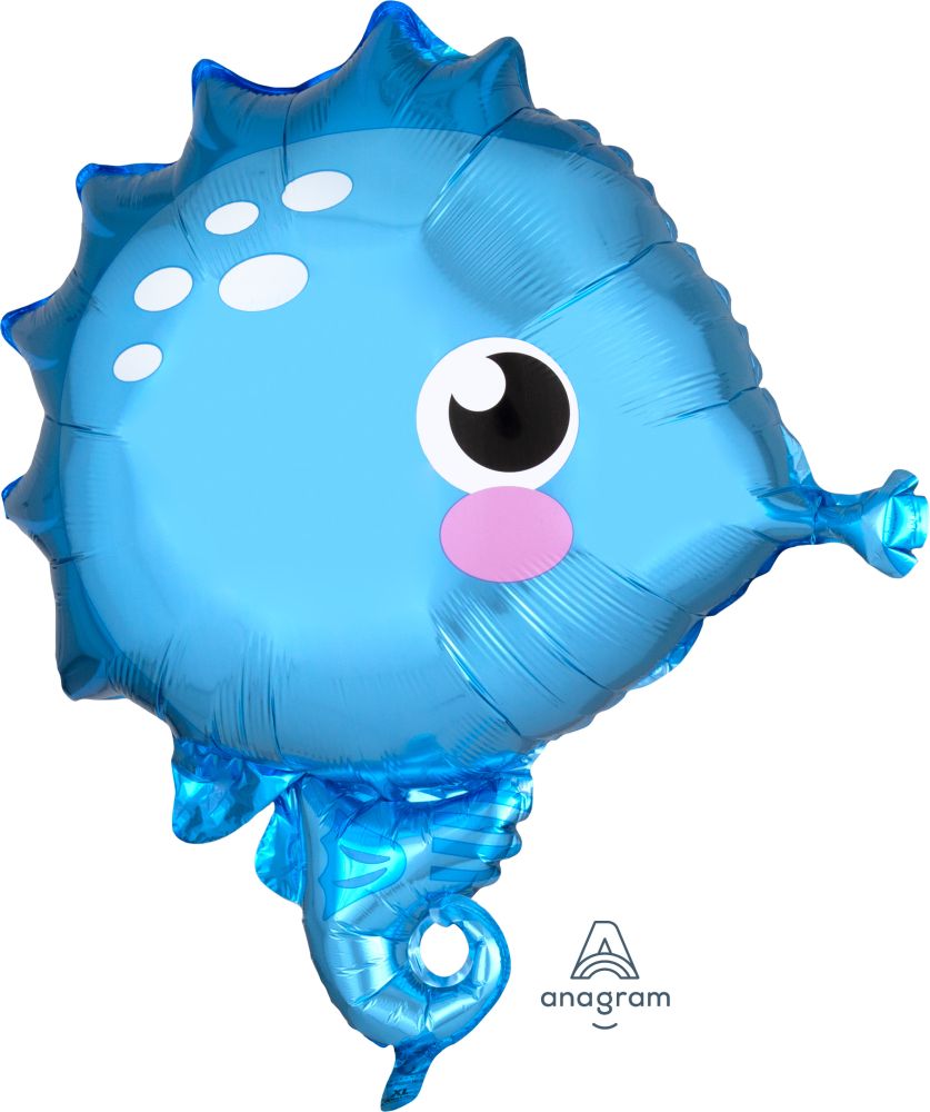Sea Horse Shape Standard Foil Balloon