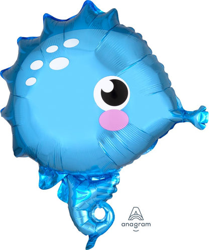 Sea Horse Shape Standard Foil Balloon