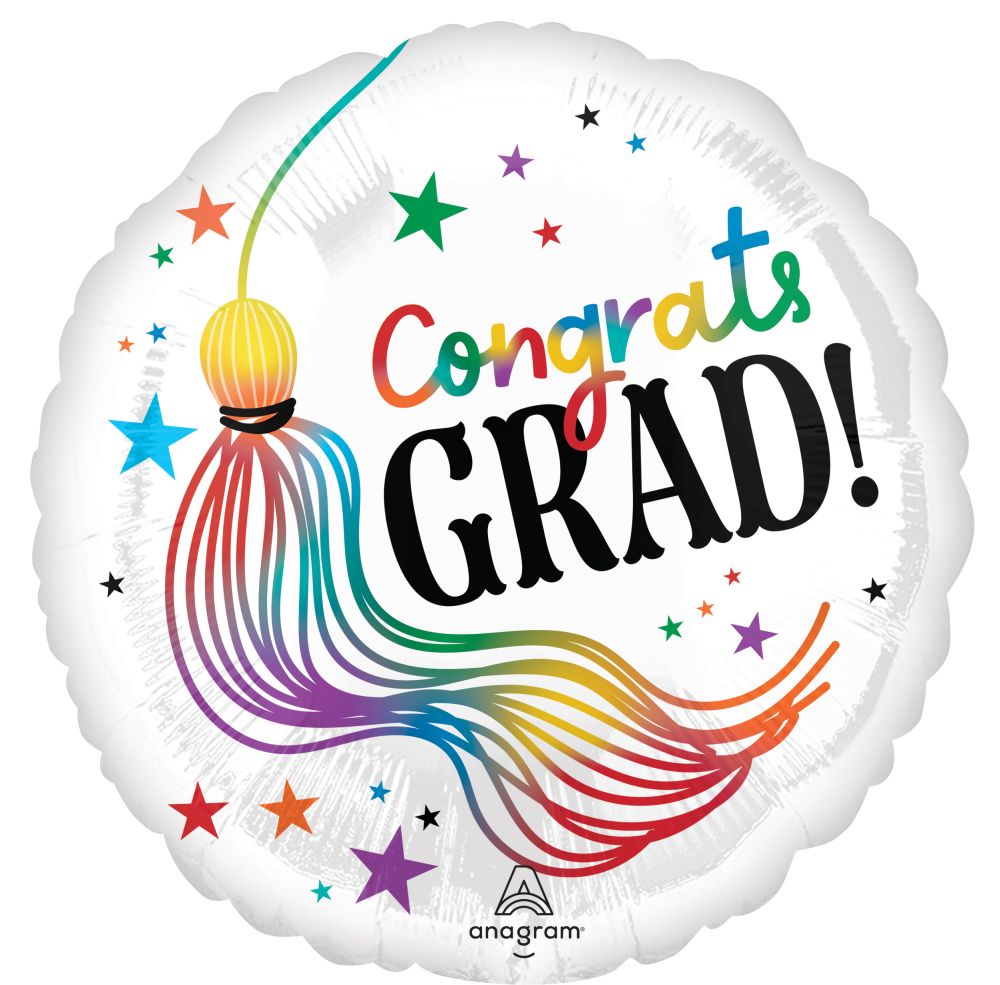 Congrats Grad, Standard Foil Balloon