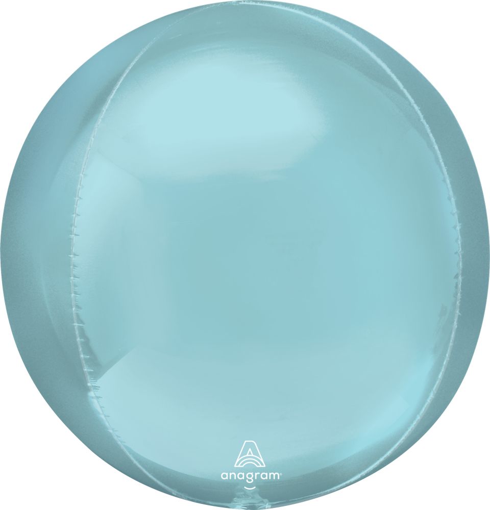 Pastel Blue Orbz Balloon