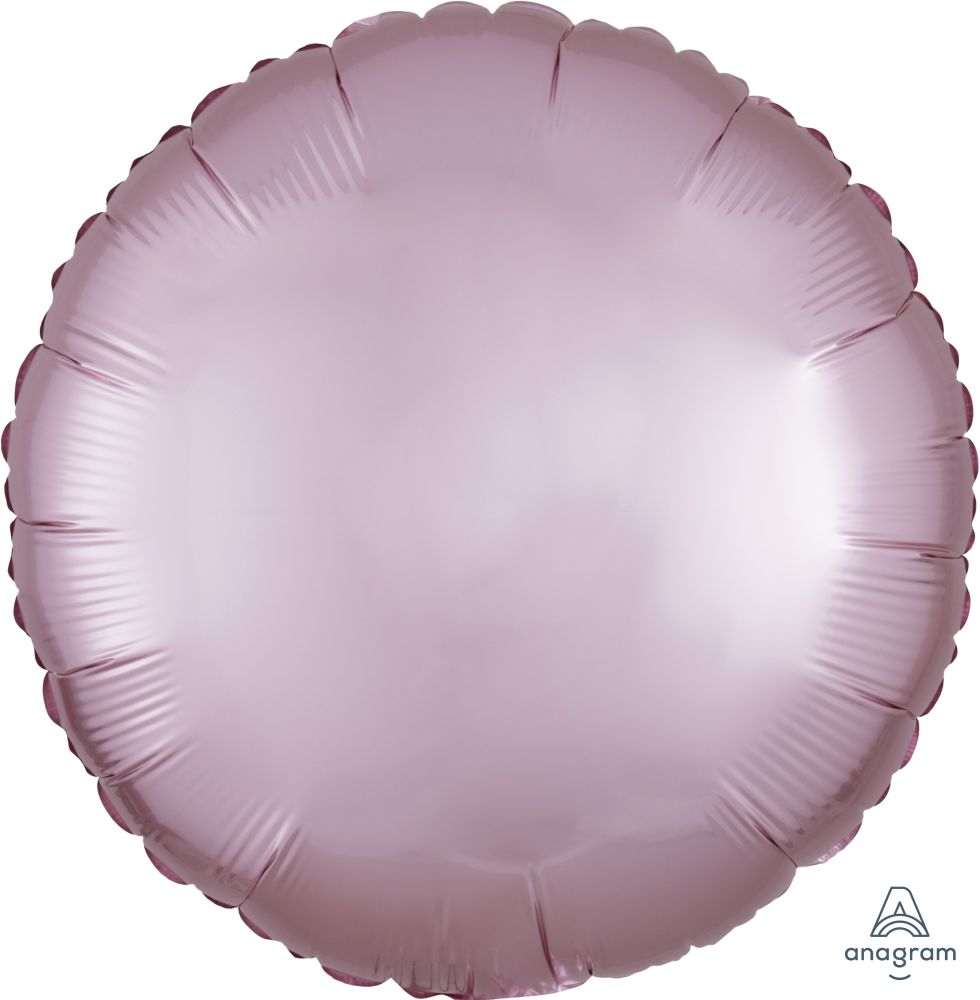 Pastel Pink Solid Color Standard Foil Balloon