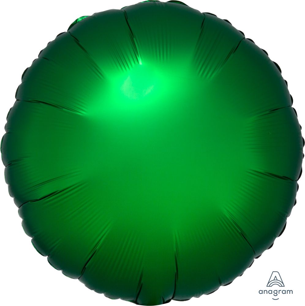 Emerald Green Solid Color Standard Foil Balloon