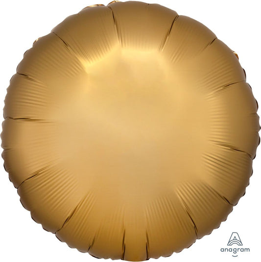 Gold Solid Color Standard Foil Balloon