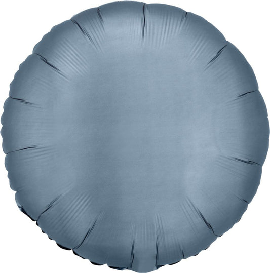 Steel Blue Solid Color Standard Foil Balloon