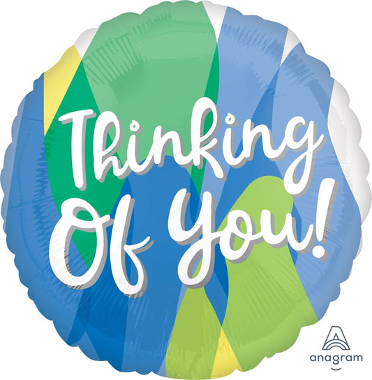 Thinking Of You Colorful Standard Foil Balloon
