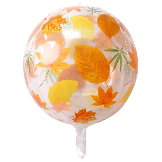 Fall Leaves Orb Balloon