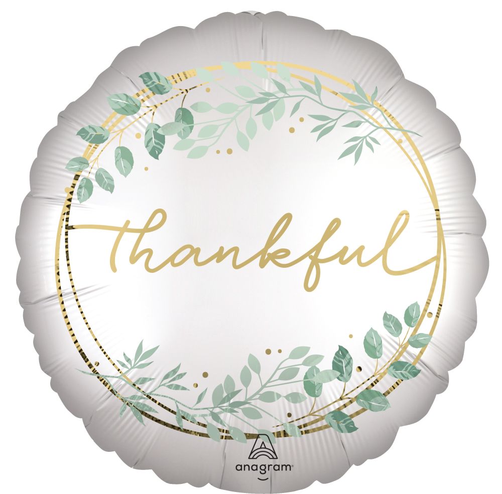 Thankful Thanksgiving Standard Foil Balloon