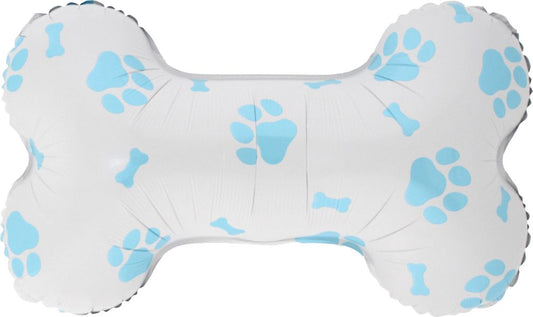Dog Bone Shape Blue Jumbo Foil Balloon