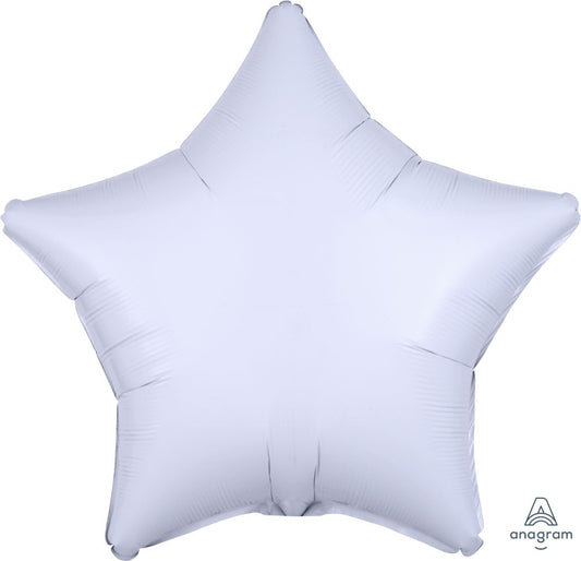 18” White Star Balloon