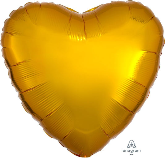Gold Heart, Standard Foil Balloon