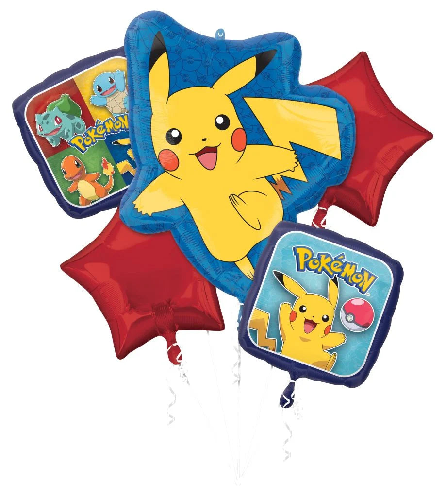 Pikachu Pokemon Balloon Bouquet