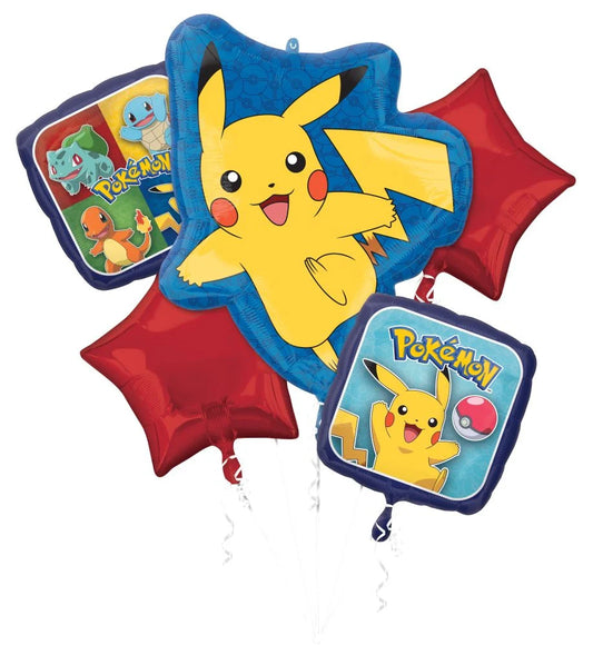 Pikachu Pokemon Balloon Bouquet