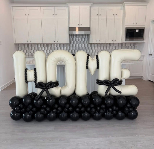 "HOME" Balloon Bouquet