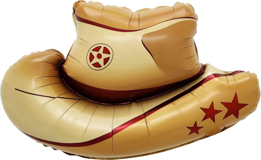 Sheriff’s Cowboy Hat Jumbo Foil Balloon