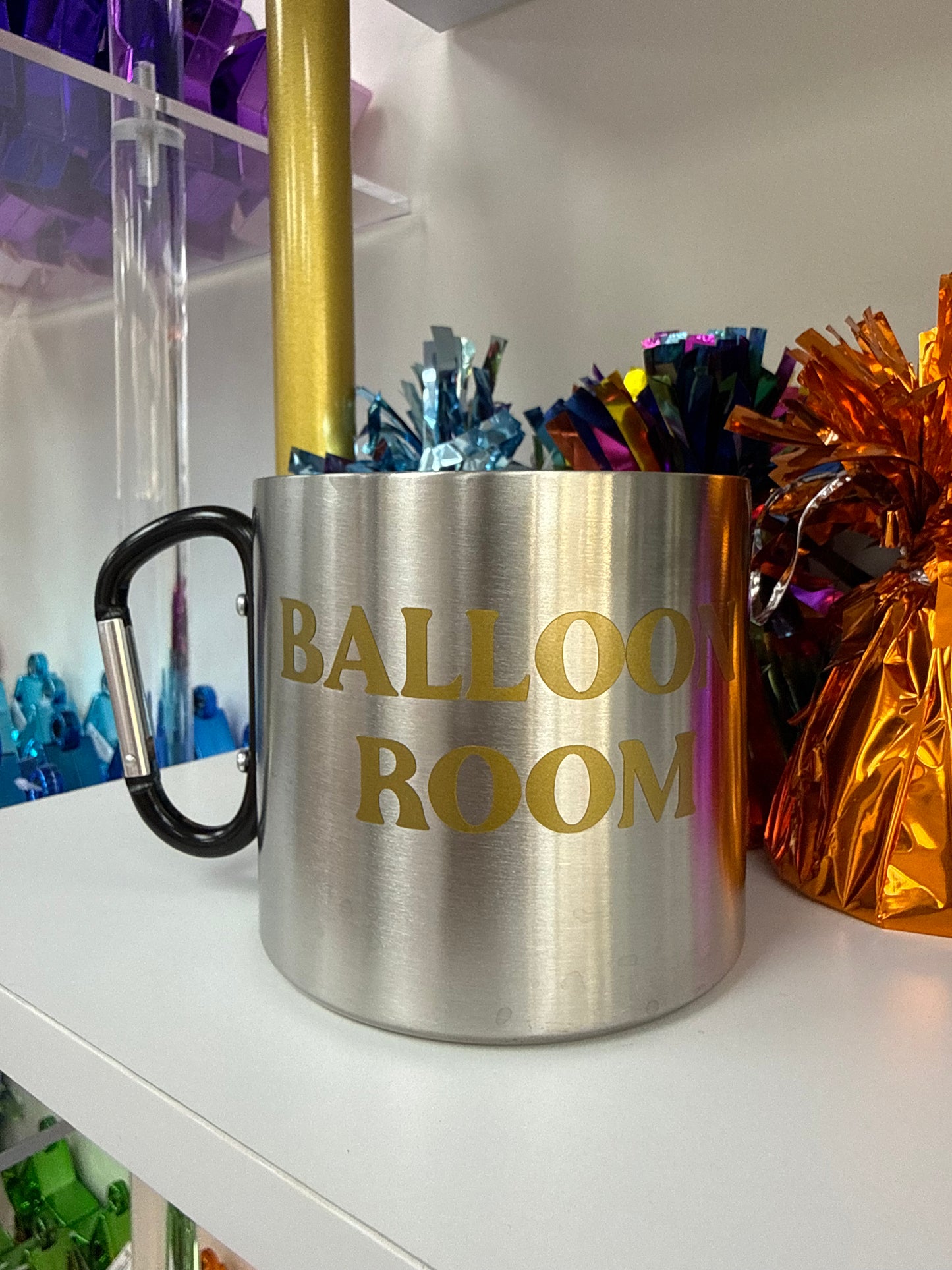 Balloon Room Stainless Steel Climbing Mug